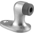 Sentry Supply Door Floor Stop, 'Duck' Type, Brushed Chrome Plated Brass - 658-1032